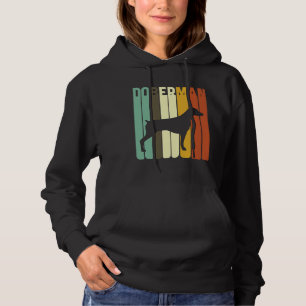 Vintage Doberman Dog Retro Apparel 992 Hoodie