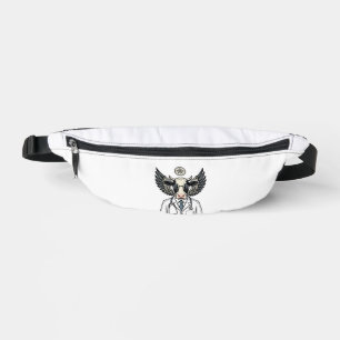 Vintage Doctor Cow Vector Shirt Design_1 Fanny Pack