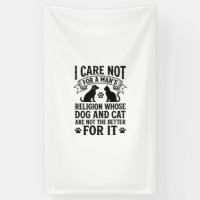 Vintage Dog Cat Religion Quote Pet Lover Design_1
