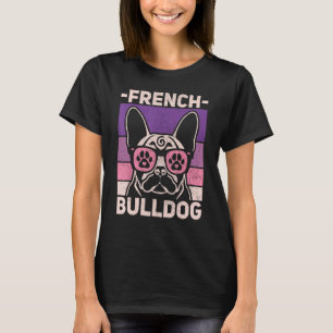 Vintage Dog  Owner Outfit Animal Retro French Bull T-Shirt