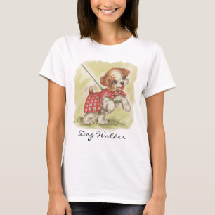 Vintage Dog Walker T-Shirt