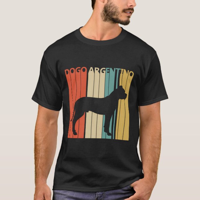 Vintage Dogo Argentino T-Shirt (Front)