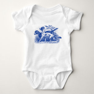 Vintage Dogs Baby Bodysuit