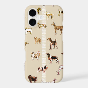 Vintage Dogs Cell Phone Case