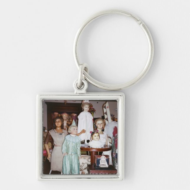 Vintage Dolls Antique Keychain (Front)