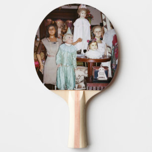Vintage Dolls Antique Ping Pong Paddle