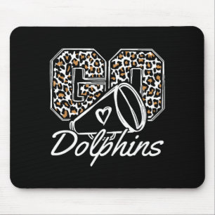 Vintage Dolphins Back To School Srit Mouse Pad