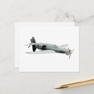Vintage Dornier 335 German Aircraft Postcard