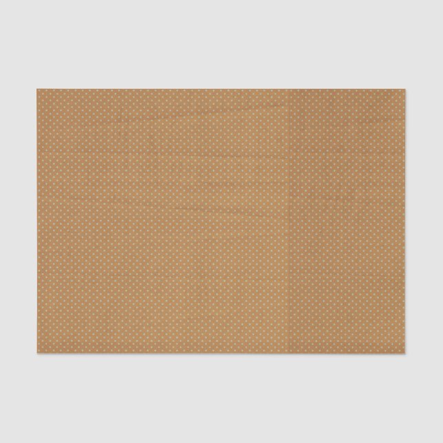 Vintage Dotted Shabby Chic Decoupage Tissue Paper (Front)