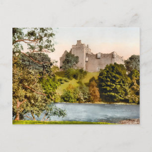 Vintage Doune Castle Scotland Postcard