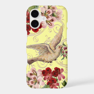 Vintage Dove Floral