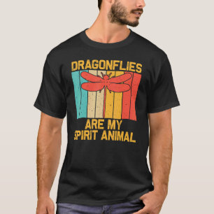 Vintage Dragon Fly Art For Men Women Dragonfly Ins T-Shirt