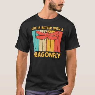Vintage Dragon Fly For Men Women Dragonfly Insect T-Shirt