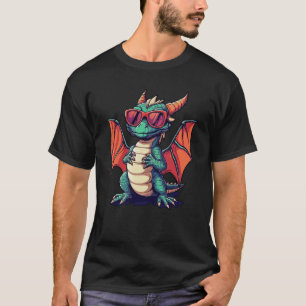 Vintage Dragon Sunglasses Dragon Lover Design Men  T-Shirt