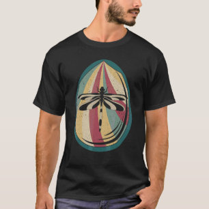 Vintage Dragonfly Easter Egg Mens Boys Kids T-Shirt