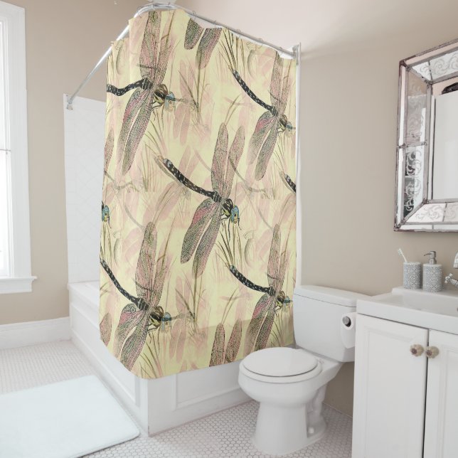 Vintage Dragonfly Print  (In Situ)