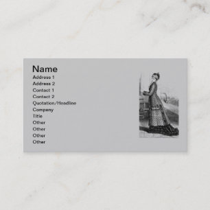 Vintage Dress Business Card