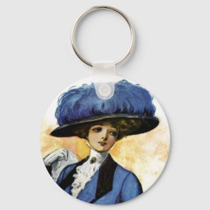 Vintage Dress Keychain