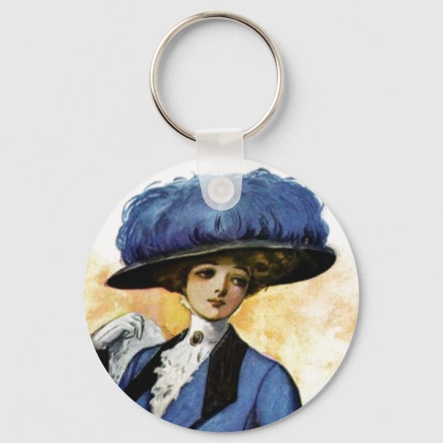 Vintage Dress Keychain (Front)