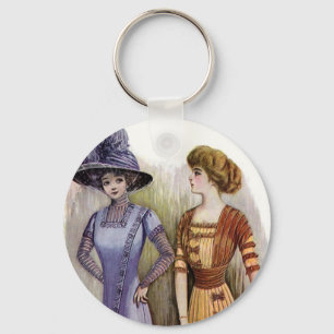 Vintage Dresses Keychain
