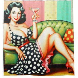 Vintage Drink Girl
