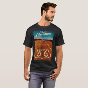 Vintage Drive America Route 66 T-shirt