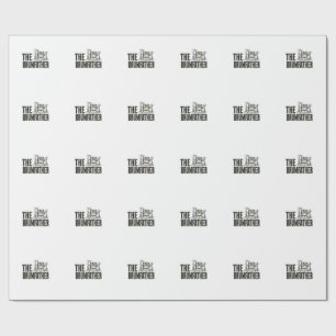 Vintage Drumfather Drummer Quote Vector Design_1 Wrapping Paper