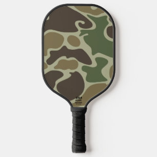 Vintage Duck Camo Frogskin Ozark Timber Pickleball Paddle