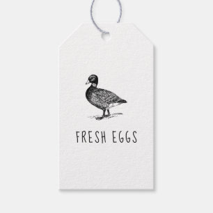 Vintage Duck Egg Carton Tag
