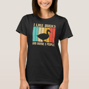 Vintage Duck For Duck  Men Women Mallard Drake T-Shirt