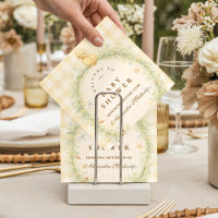 Vintage Duckling Floral Baby Shower