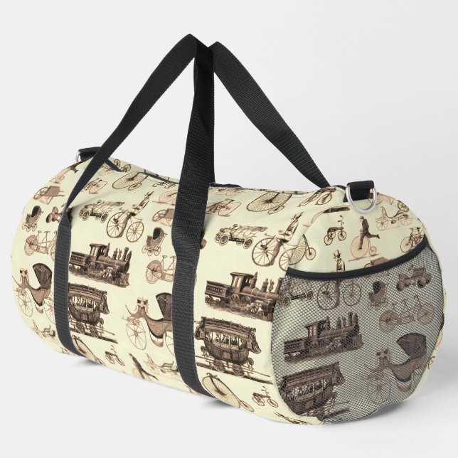 Vintage Duffle Bag (Right Corner)