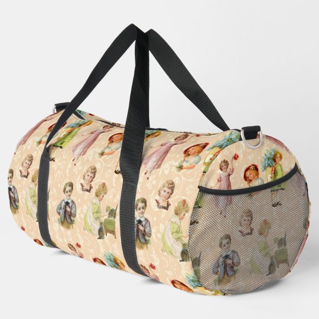 Vintage Duffle Bag (Right Corner)