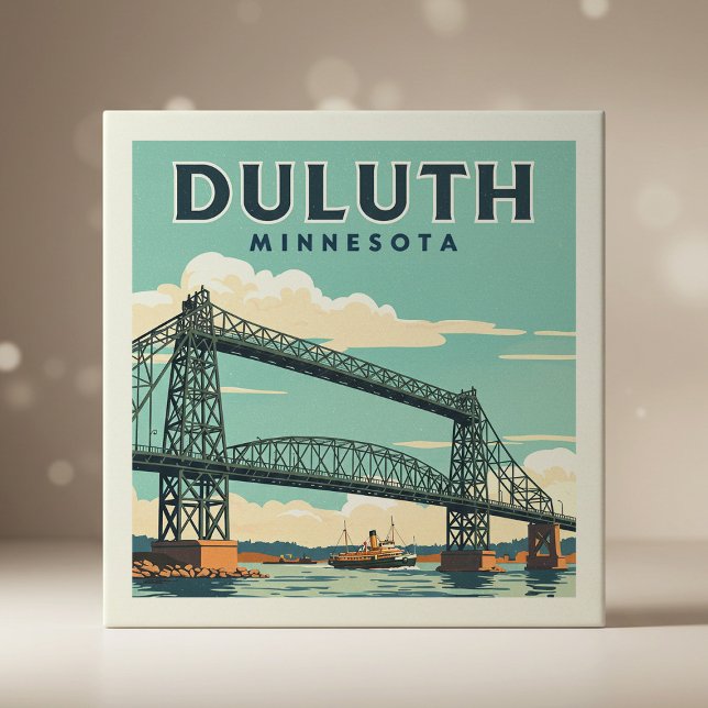 Vintage Duluth Minnesota Tile (Creator Uploaded)