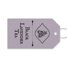 Vintage Dusty Lavender Ink Moth Tealover
