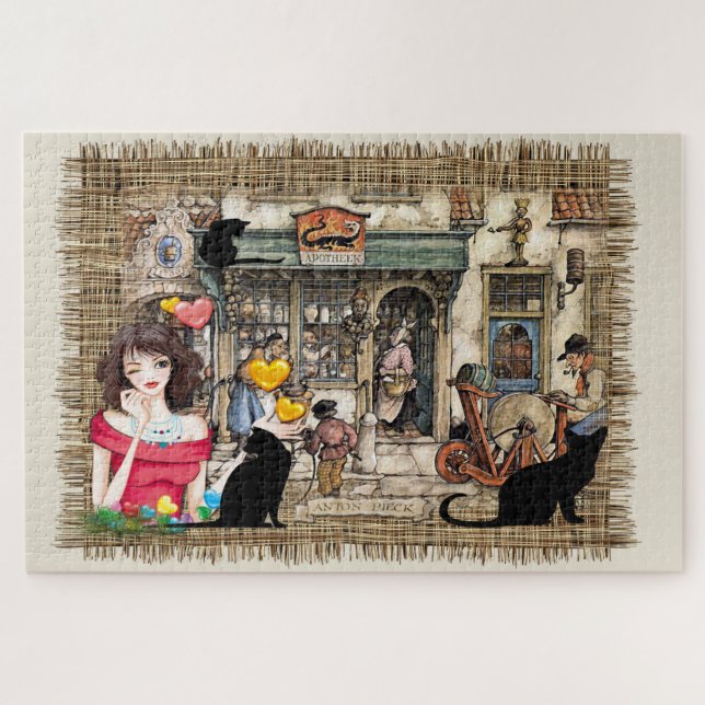 Vintage Dutch Artist & Modern Graphics Jigsaw Puzzle (Horizontal)