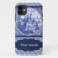 Vintage Dutch Blue Delft image