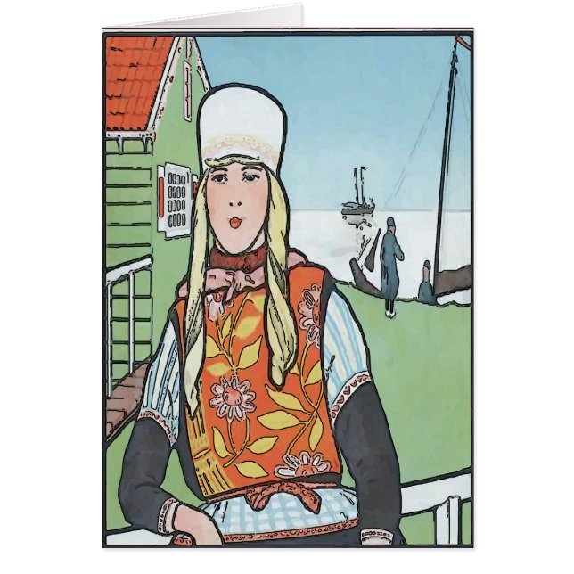 Vintage Dutch Girl (Front)