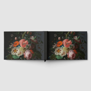 Vintage Dutch Master Still Life Rachel Ruysch Guest Book