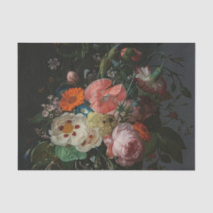 Vintage Dutch Master Still Life Rachel Ruysch Tissue Paper