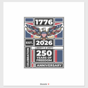 Vintage Eagle 1776 2026 Shirt Patriotic Typography
