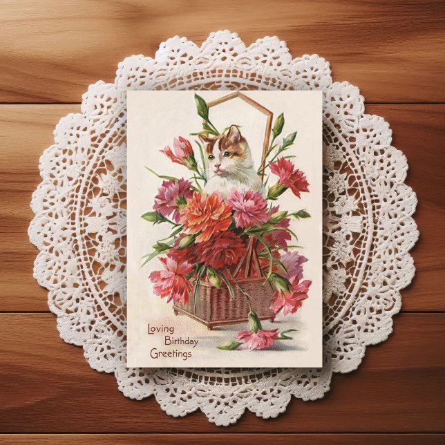 Vintage Early 1900's Birthday Greeting Postcard (Creator Uploaded)