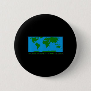 Vintage Earth Day Dad Joke Meme Apparel  2 Inch Round Button