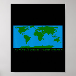 Vintage Earth Day Dad Joke Meme Apparel Poster