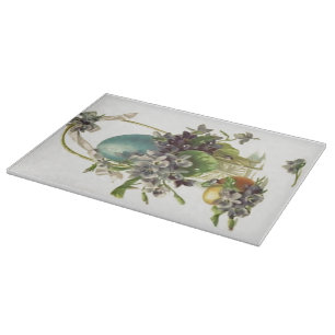 Vintage Easter Basket Cutting Board