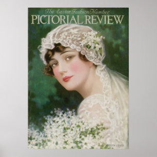 Vintage Easter Bride Poster