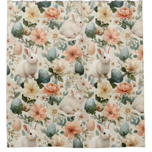 Vintage Easter Bunny Floral (10)
