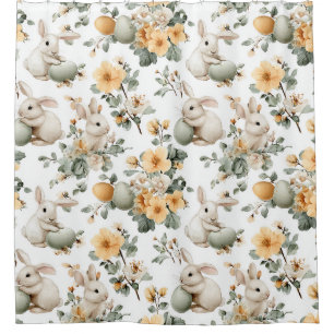 Vintage Easter Bunny Floral (2)