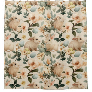 Vintage Easter Bunny Floral (4)