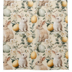 Vintage Easter Bunny Floral (5)